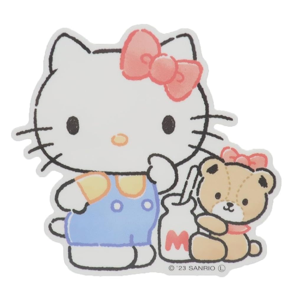 ♯Kom28EzキティHELLO KITTYダイカットグッズコレクション全6種 ♯Kom28EzキティHELLO KITTYダイカットグッズコレクション全6種